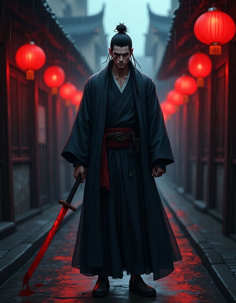 血刃江湖 - 刀光剑影,恩怨情仇 血刃江湖 - 布丁动漫剑侠番剧封面